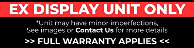 Ex Display Unit Only - May have minor imperfections, full warranty applies. Contact us for more details.