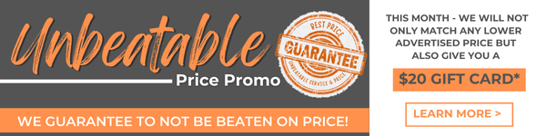 Unbeatable Price Promo Banner